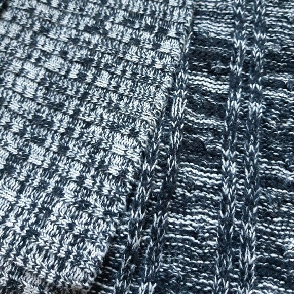 Seductions grey knit stingray cardigan - Picture 3 of 3